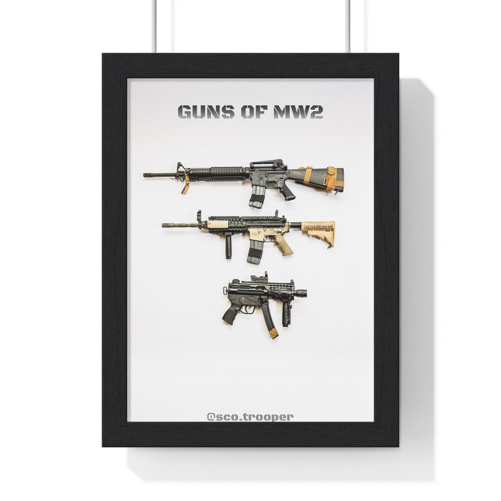 Guns of MW2 Poster