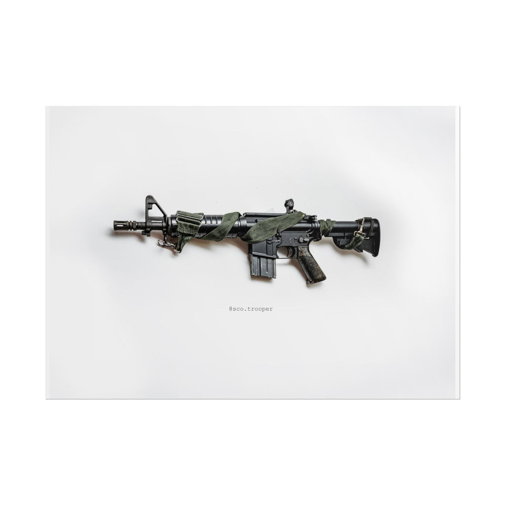 COMMANDO Rifle Wall Poster