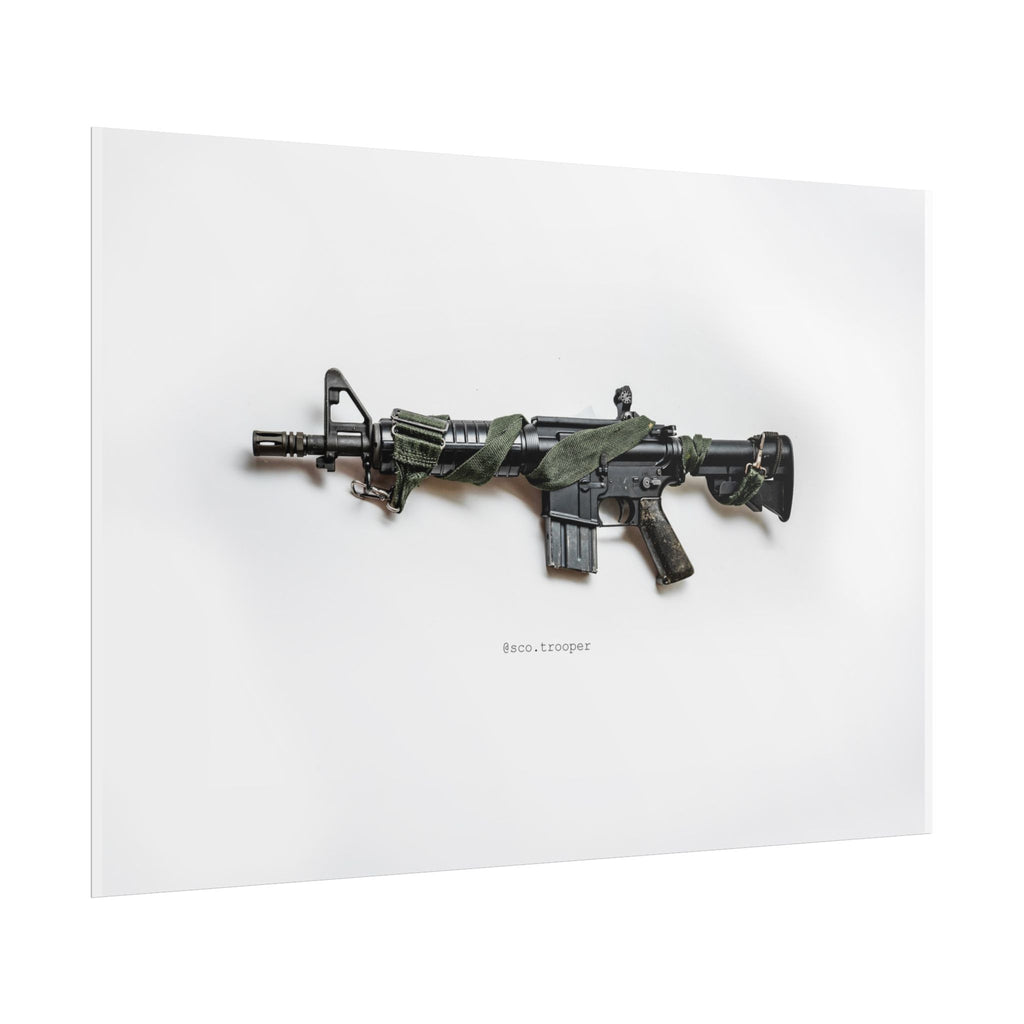 COMMANDO Rifle Wall Poster