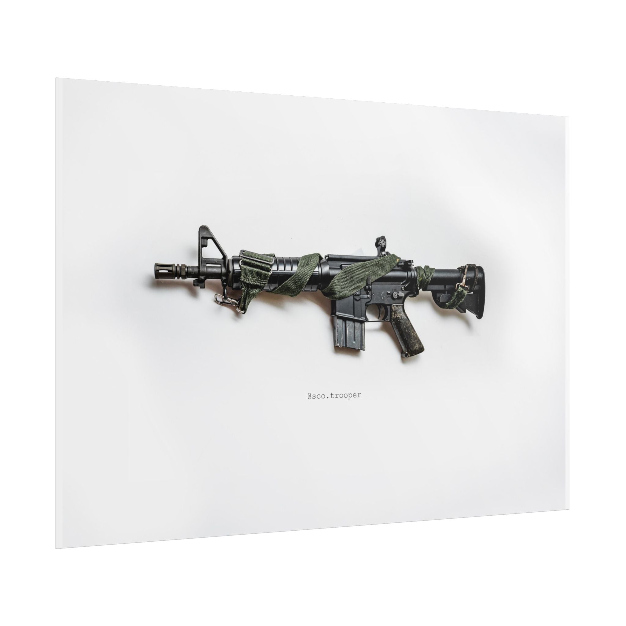 COMMANDO Rifle Wall Poster