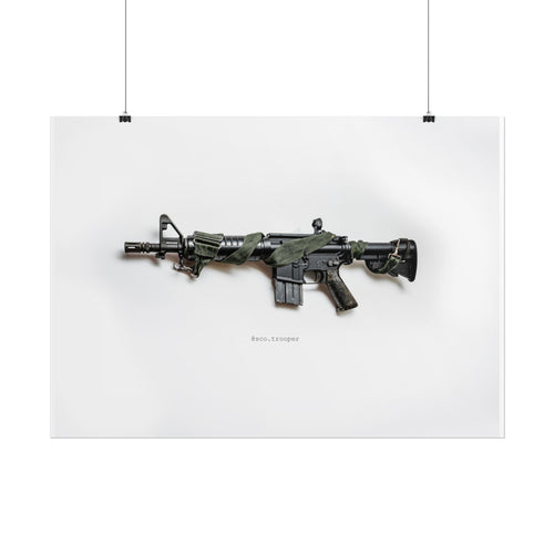 COMMANDO Rifle Wall Poster