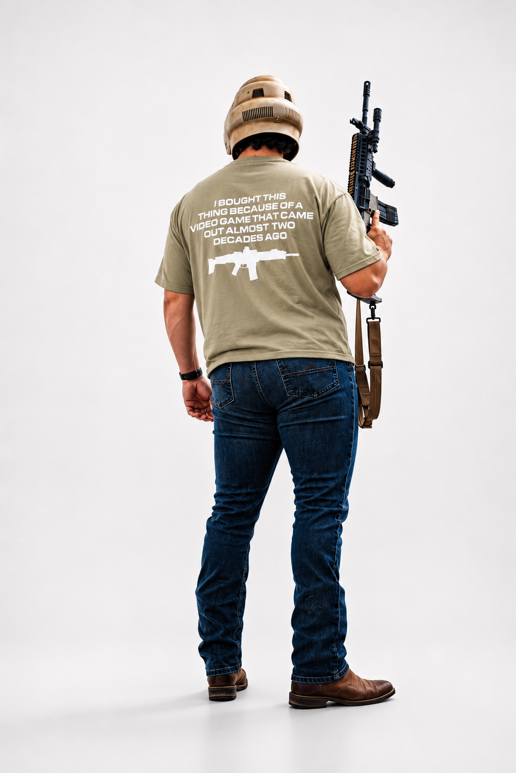 BIG BUSHMASTER ACR Girlie T Shirt for the OG MW2 veterans